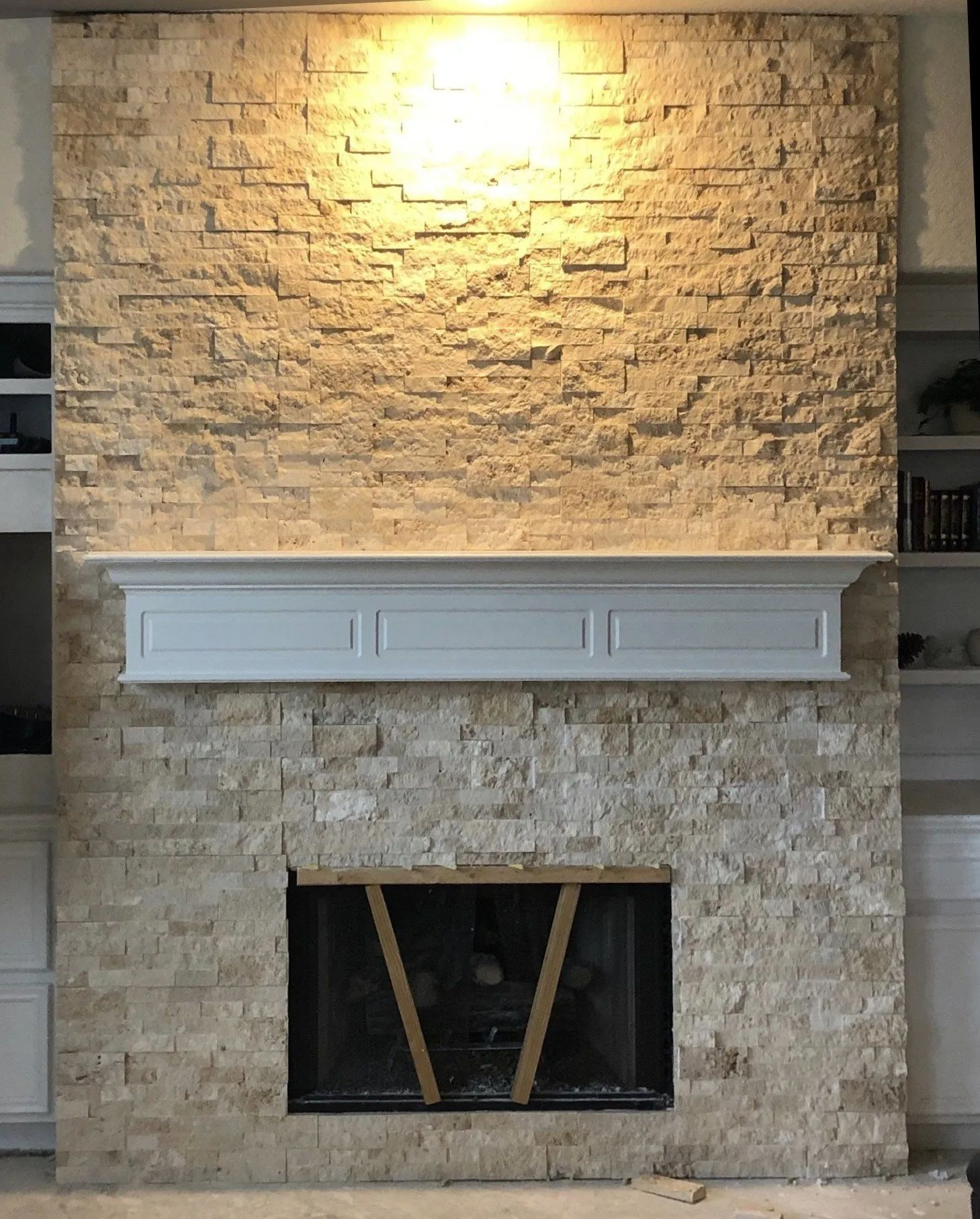 Fire place remodeling
