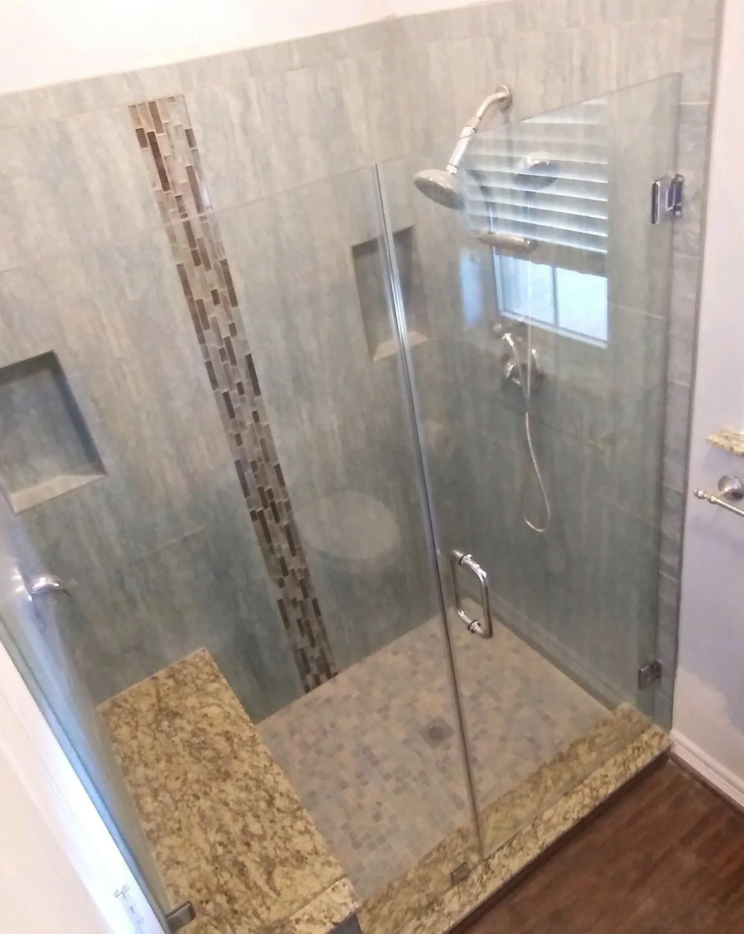 Shower door