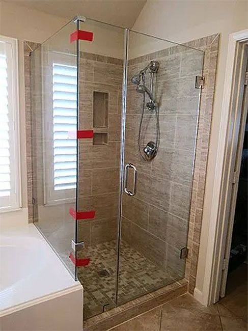 Shower door