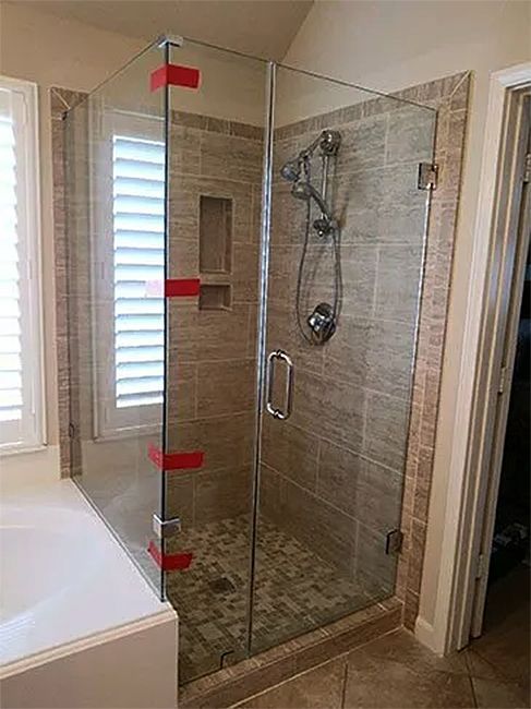 Shower door