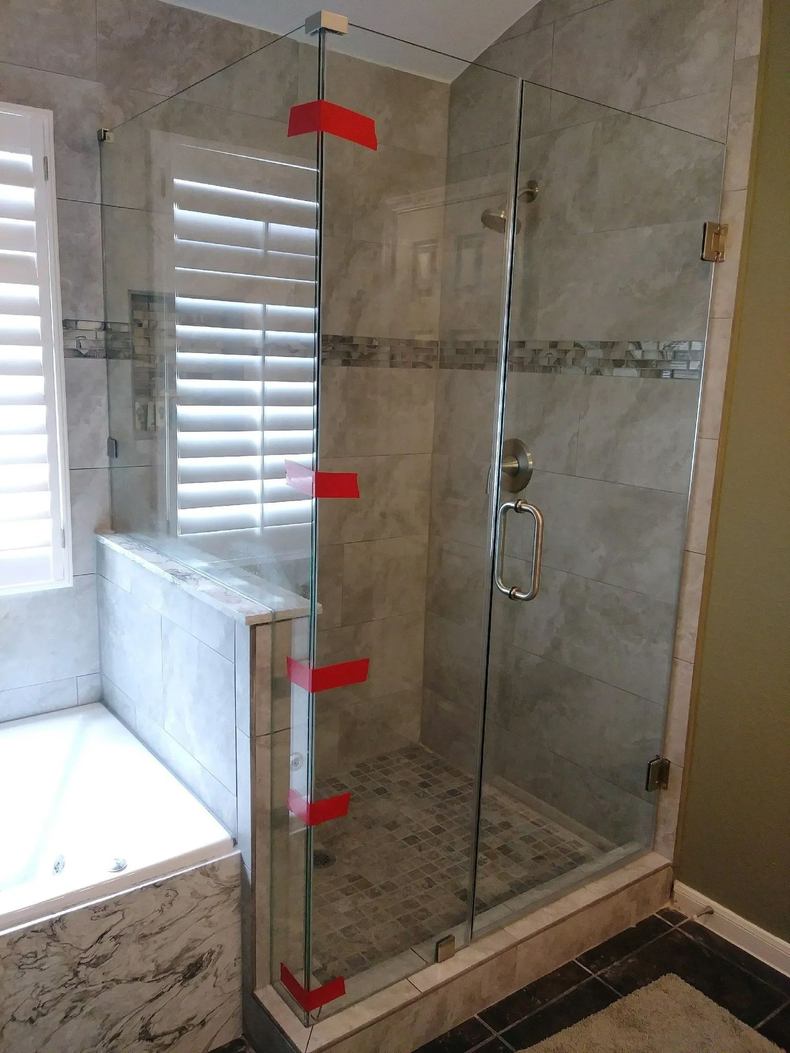 Shower door