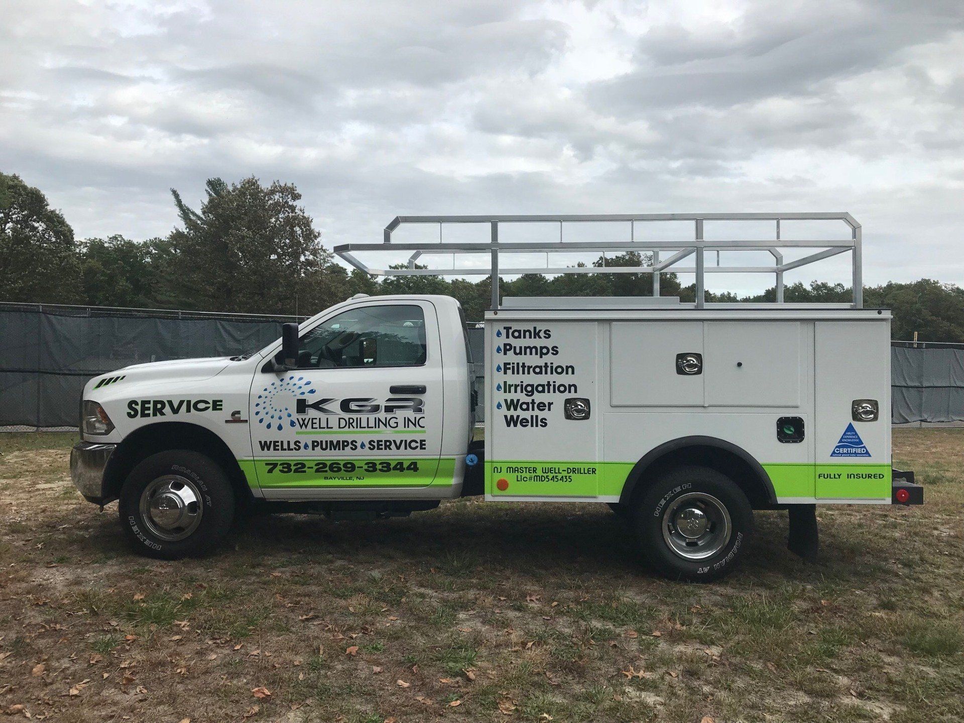 KGR Well Drilling Truck