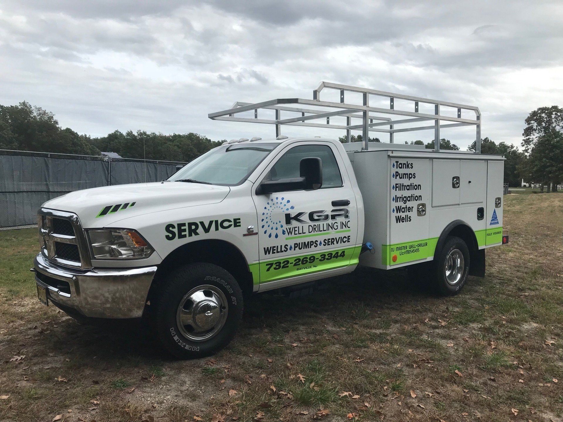 KGR Well Drilling Truck