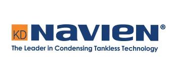 Navien logo: dark blue