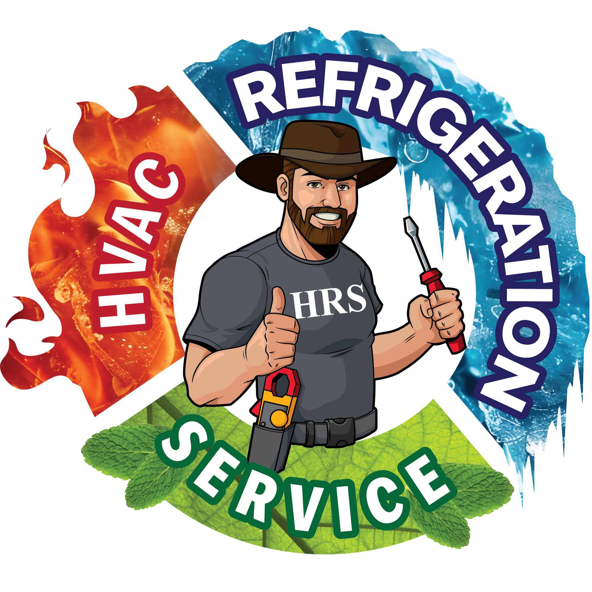 HRS HVAC & REFRIGERATION SERVICE - logo