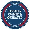 Locally owned and operated badge