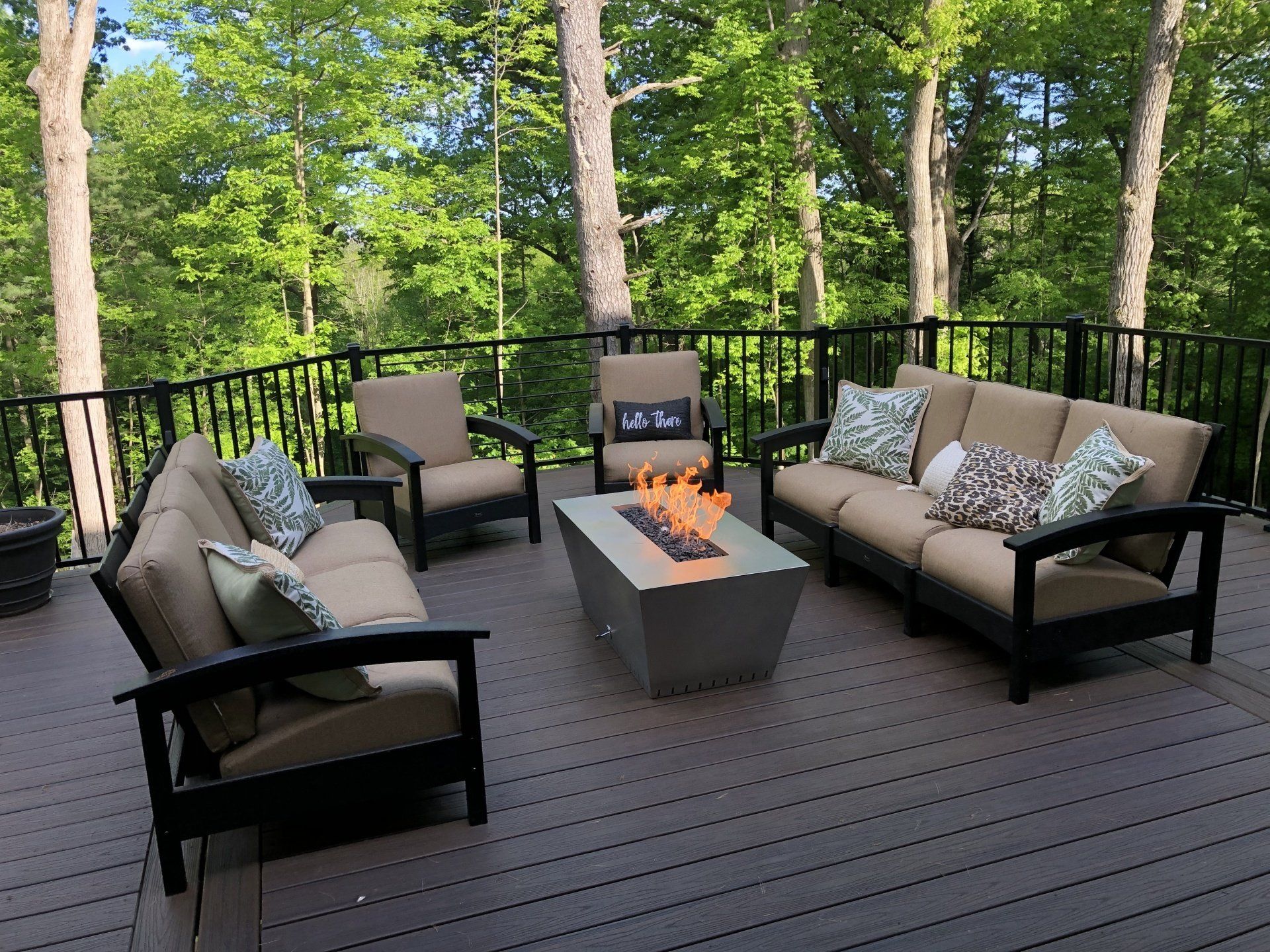 Aluminum railing