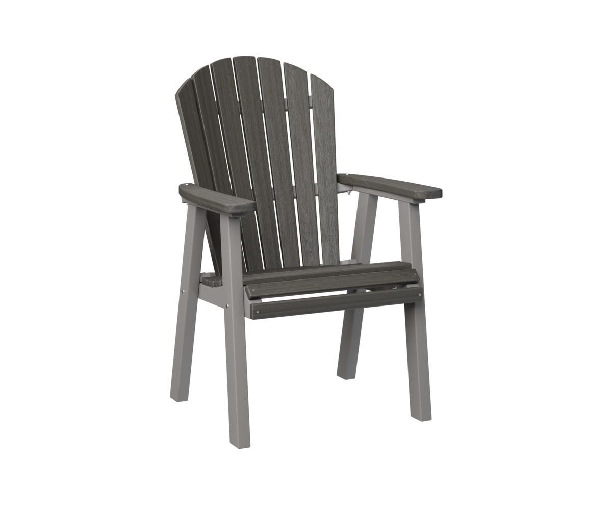 Comfo-Back recycled plastic dining chair for patio or garden dining sets.