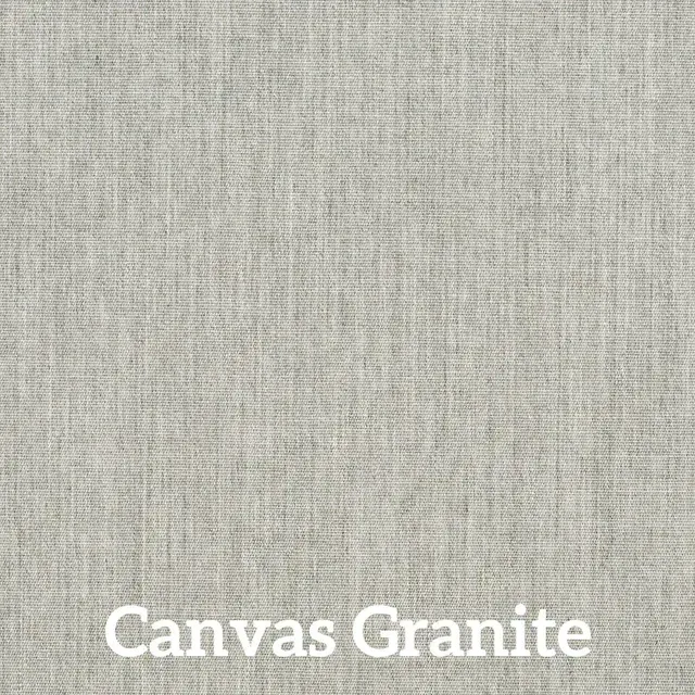 Canvas Granite fabric sample with a textured, light gray appearance.