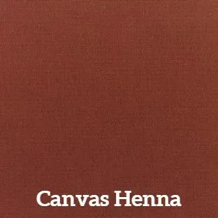 Canvas fabric, henna-colored, close-up with a visible texture.