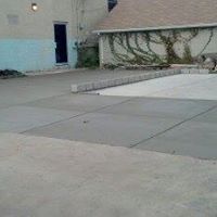 concrete installation