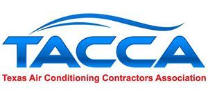 TACCA logo with blue text on white background and a blue arc above the letters, with 