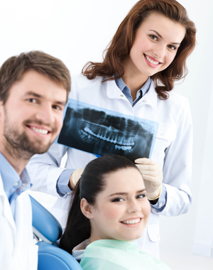Patient and dentists