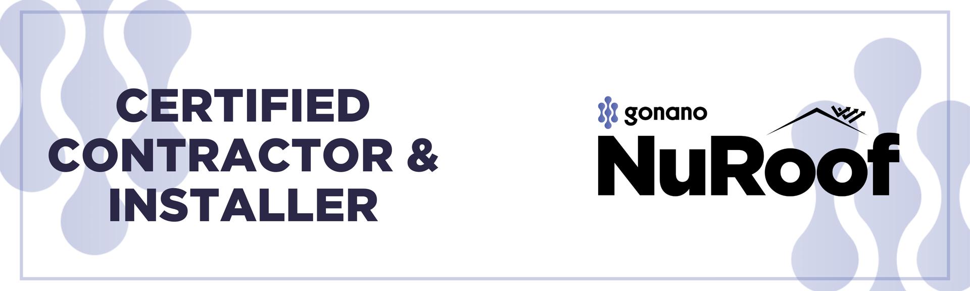 Gonano Certified Contractor & Installer