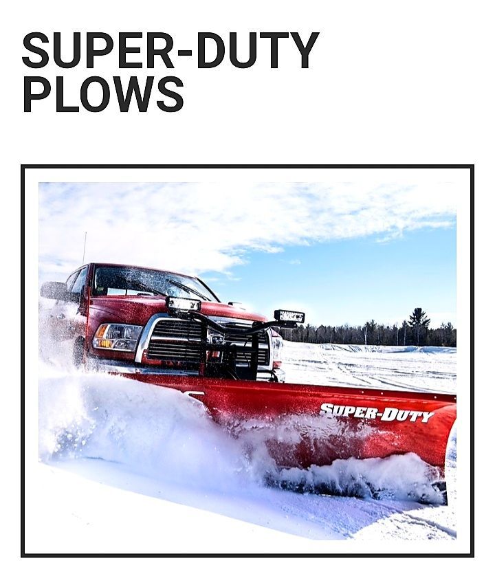 super-duty snowplow