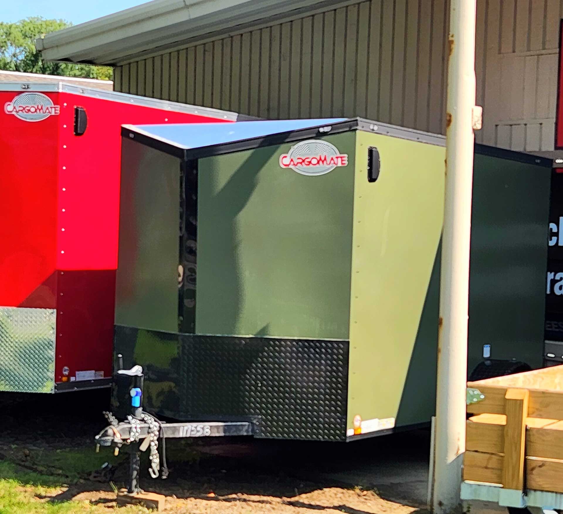 Cargo Mate trailer in different colors