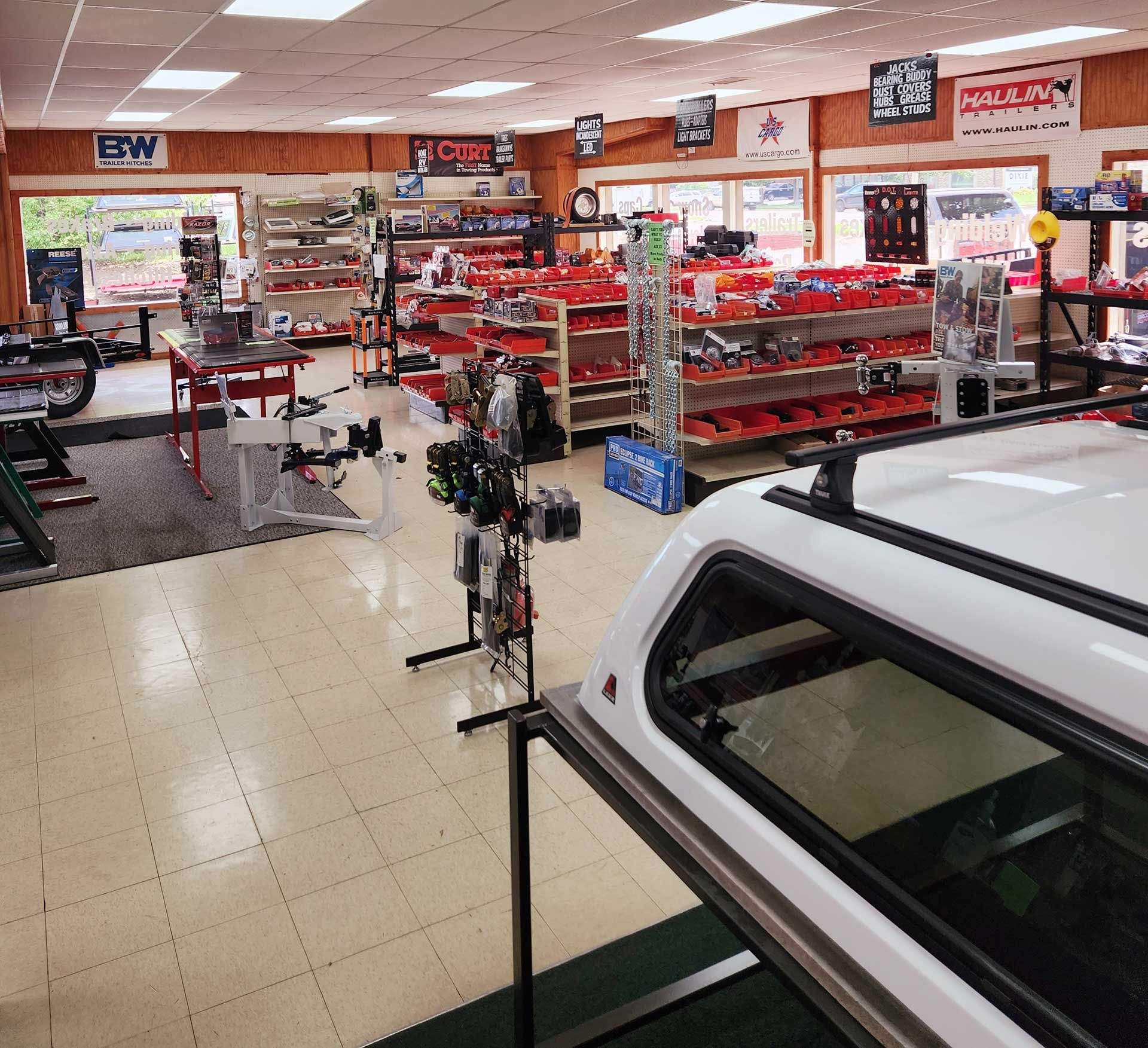 available trailer parts and accessories