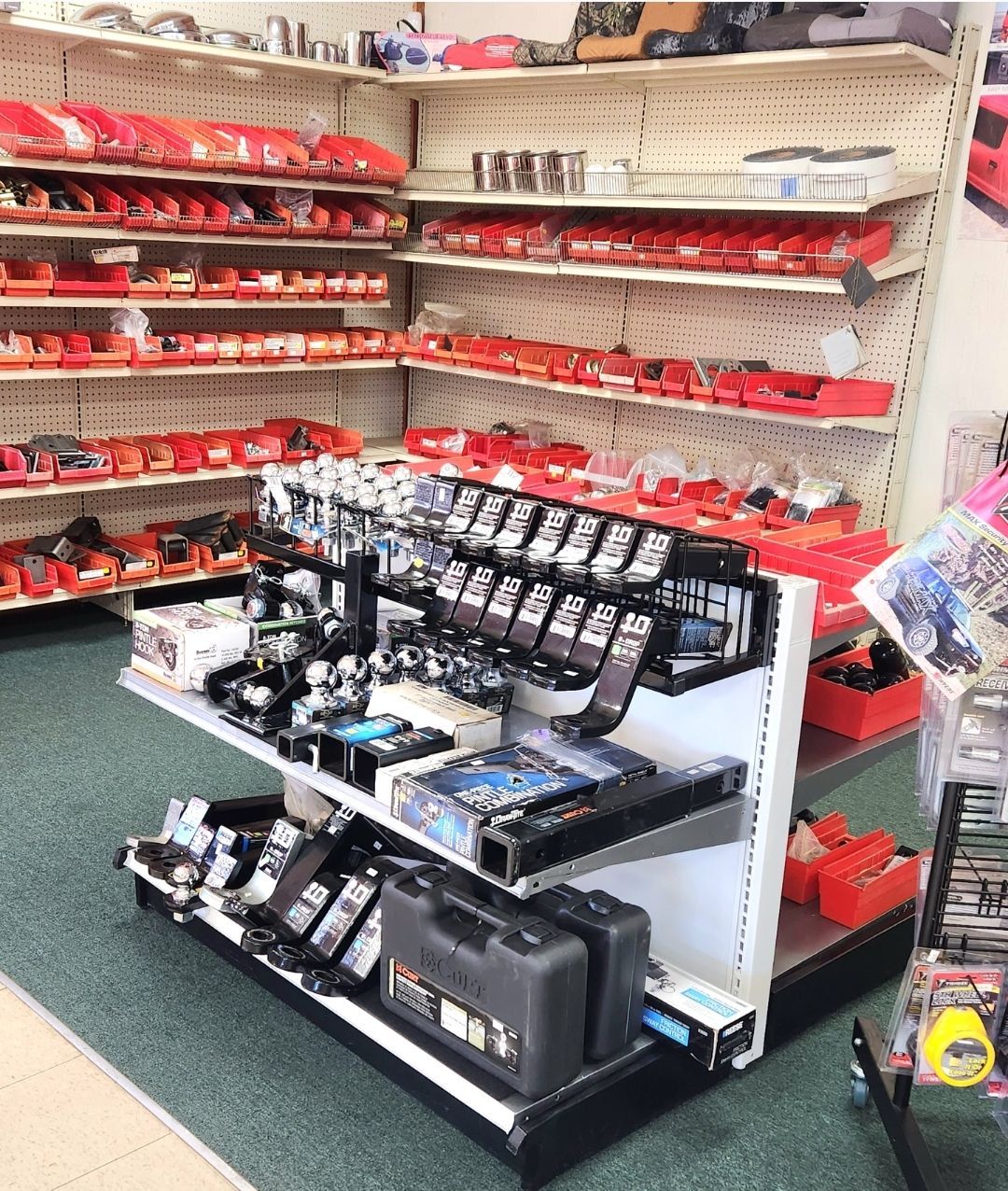 A store filled with shelves filled with lots of tools