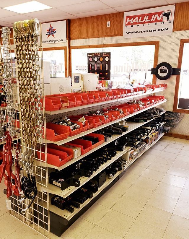 A store with a sign that says haul in on it