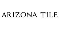 Arizona Tile logo in black text.