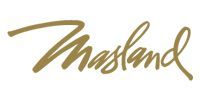 Masland logo in gold script.