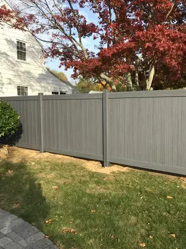 C-Teed PVC fence