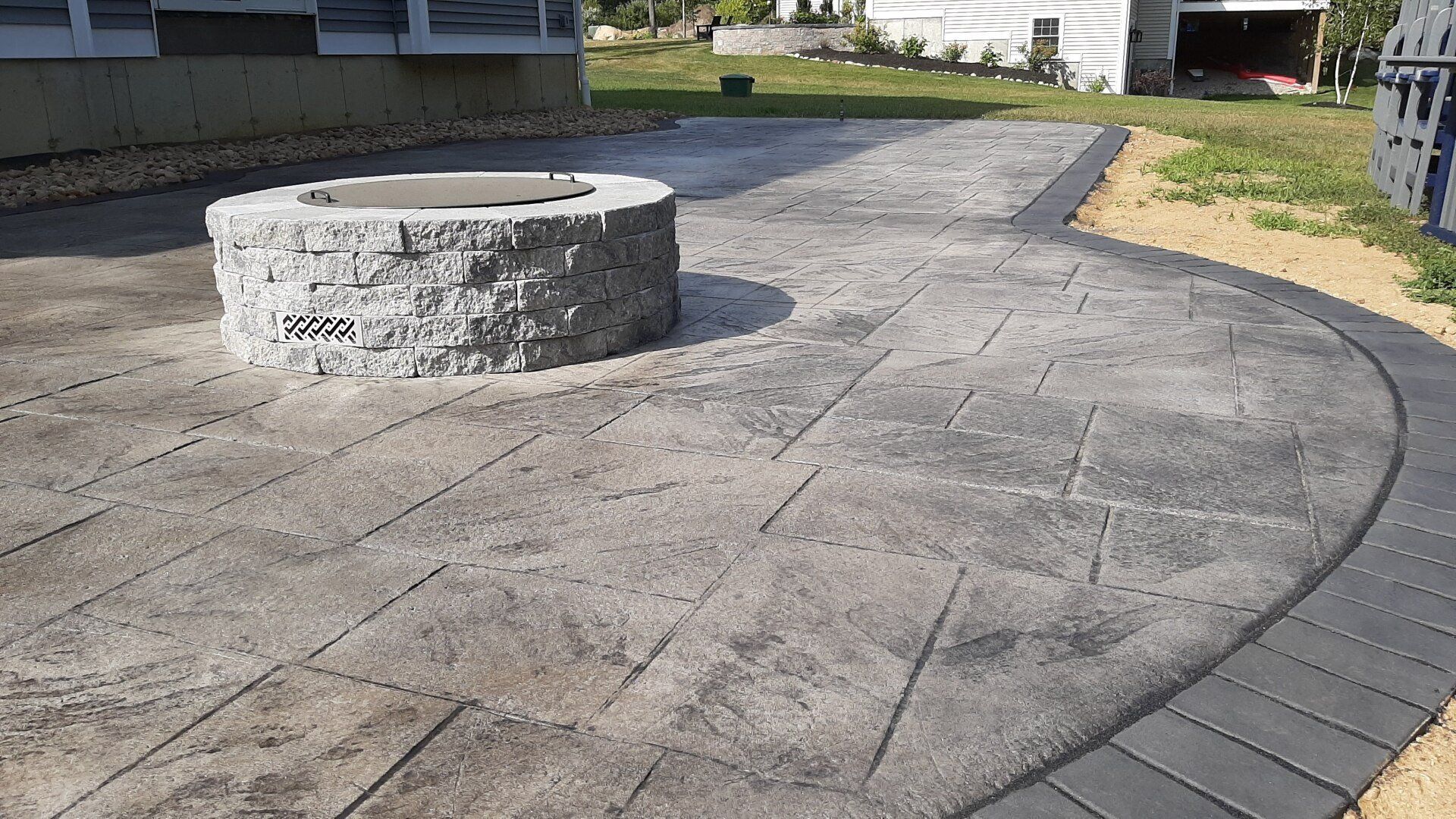 Perfect Curb Stamped Concrete Photo Gallery | Colchester, CT