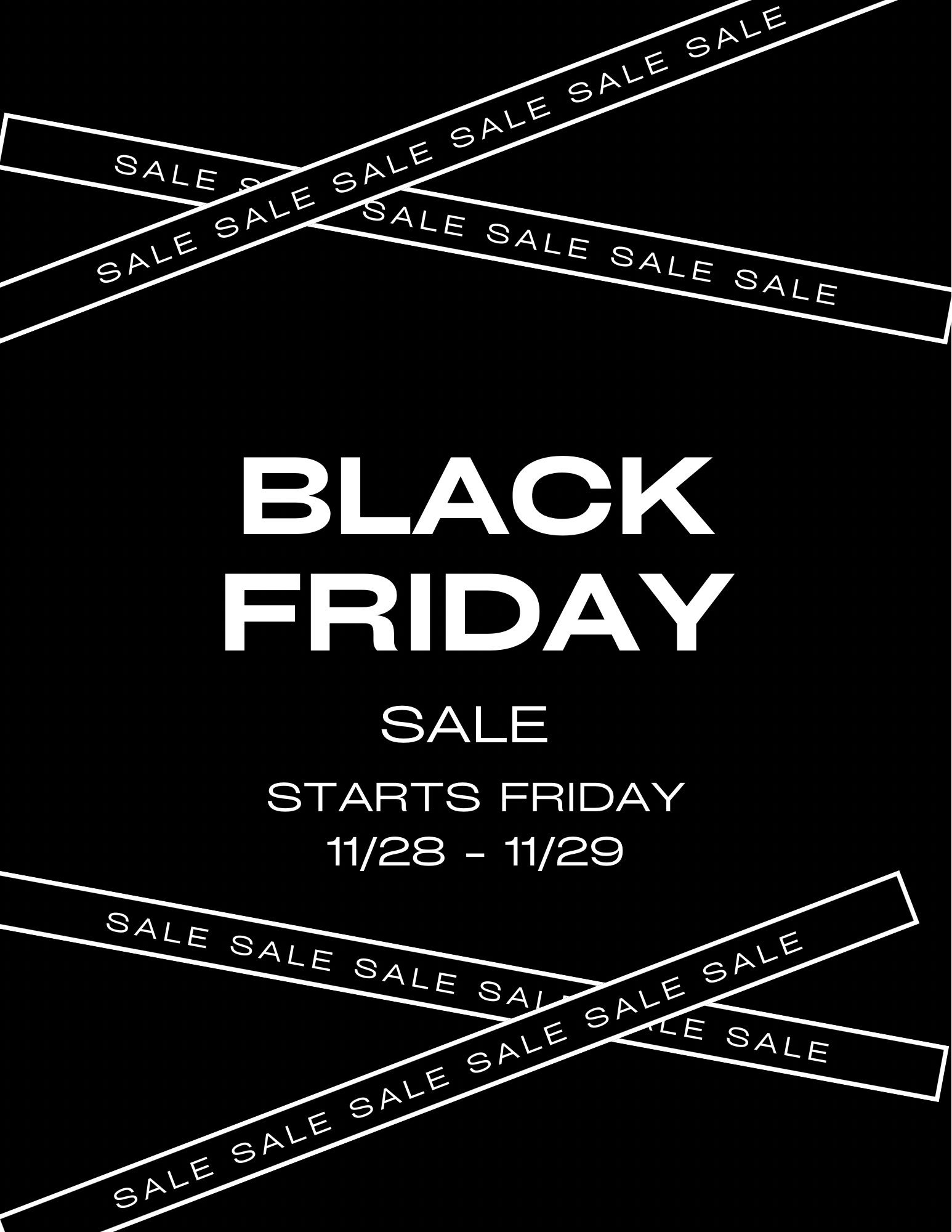 Black Friday Sale 2025