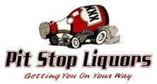 Pit Stop Liquors Logo