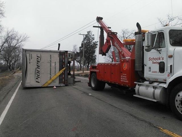Schock's Towing tow truck 