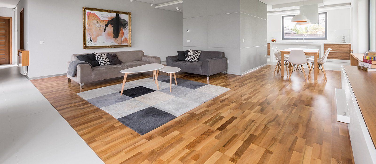 Residential house living room