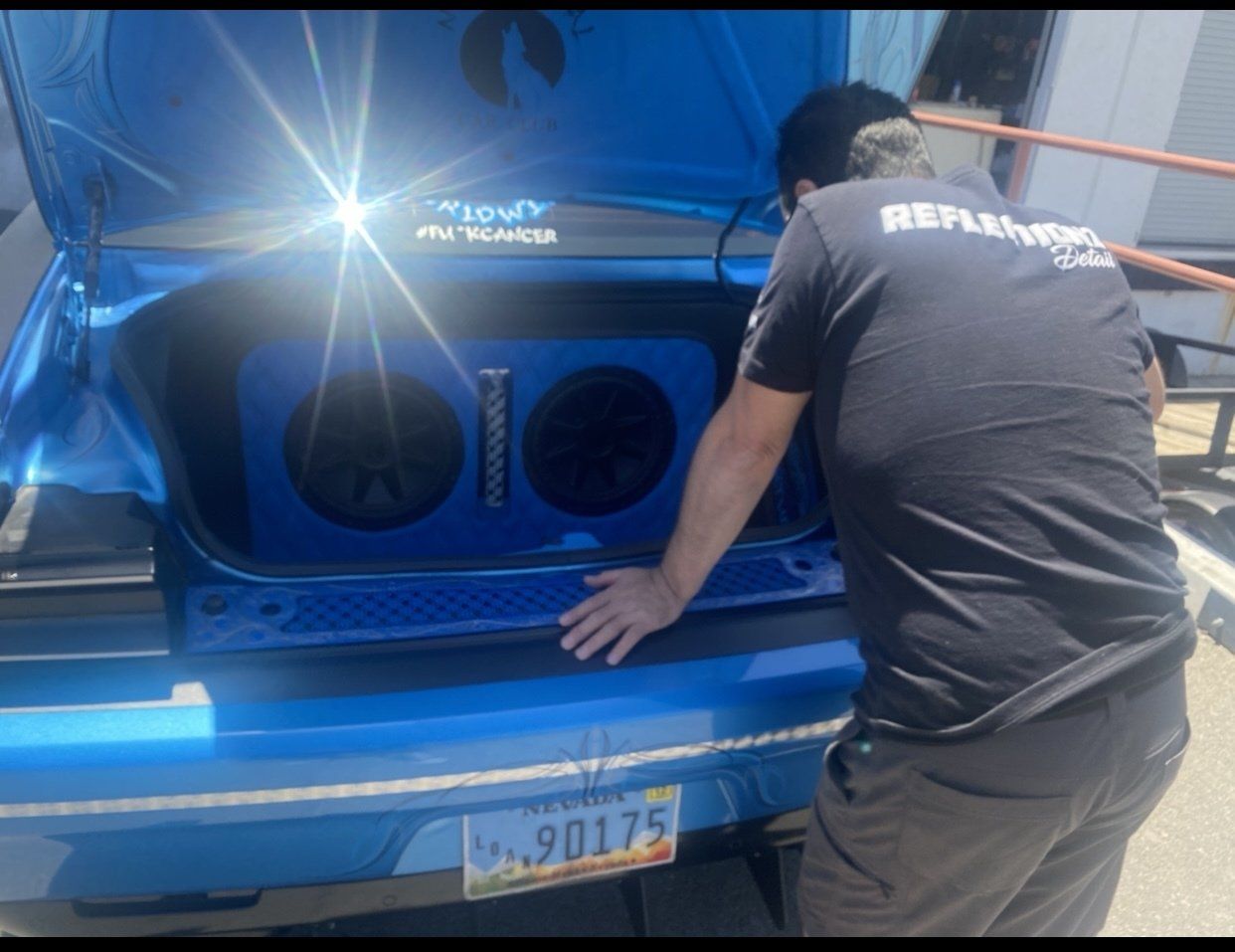 Checking on the audio system