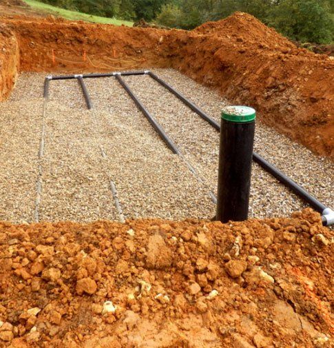 Drainage system installation