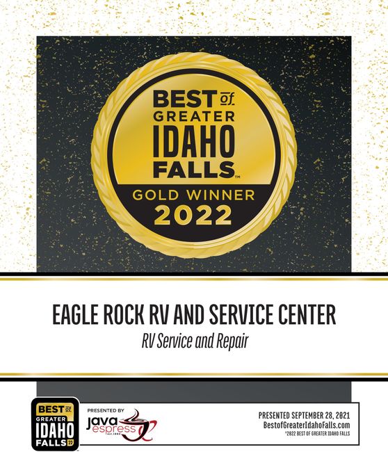 Eagle Rock RV and Service Center is a gold winner in Idaho Falls 2022