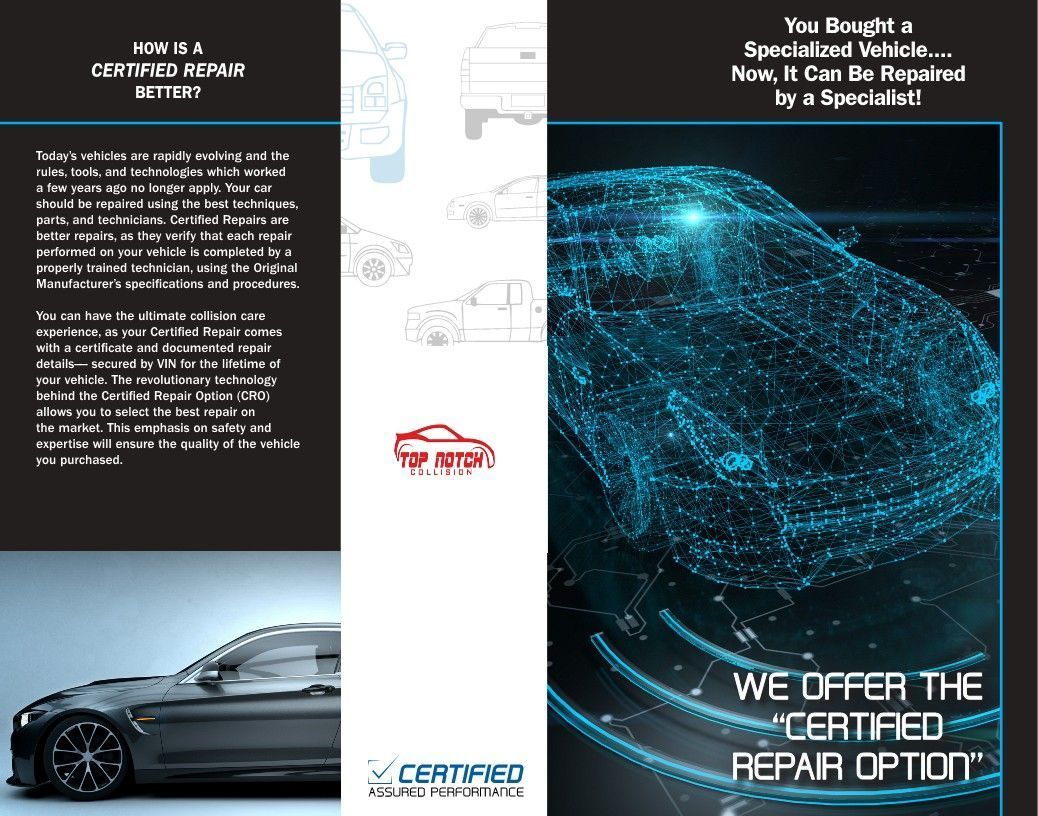 certify repair option brochure 1