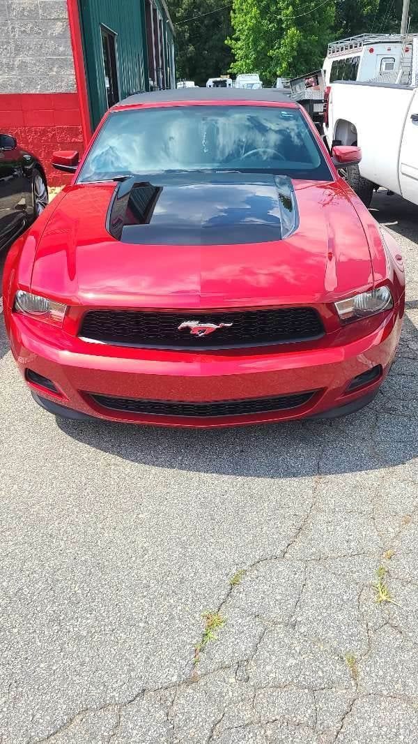 Red sports car