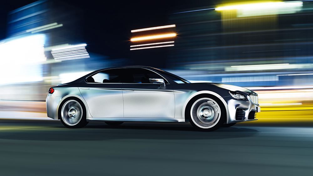 Luxury car