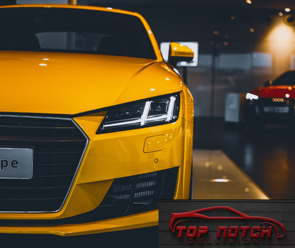 Yellow car