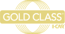 Gold Class logo with a gold rectangle saying