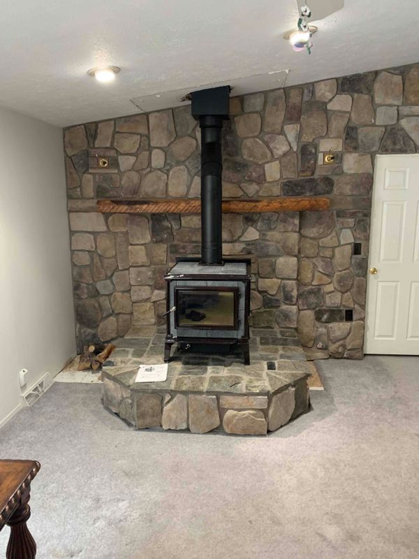 John Adams Fireplace