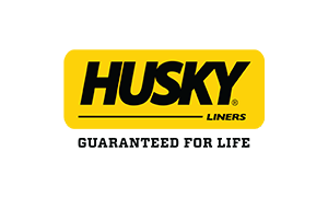 Husky Liners logo: black text 