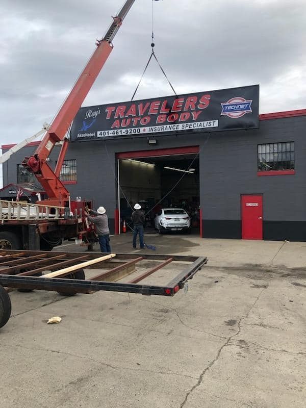 Rays Travelers Auto Body Shop Installation