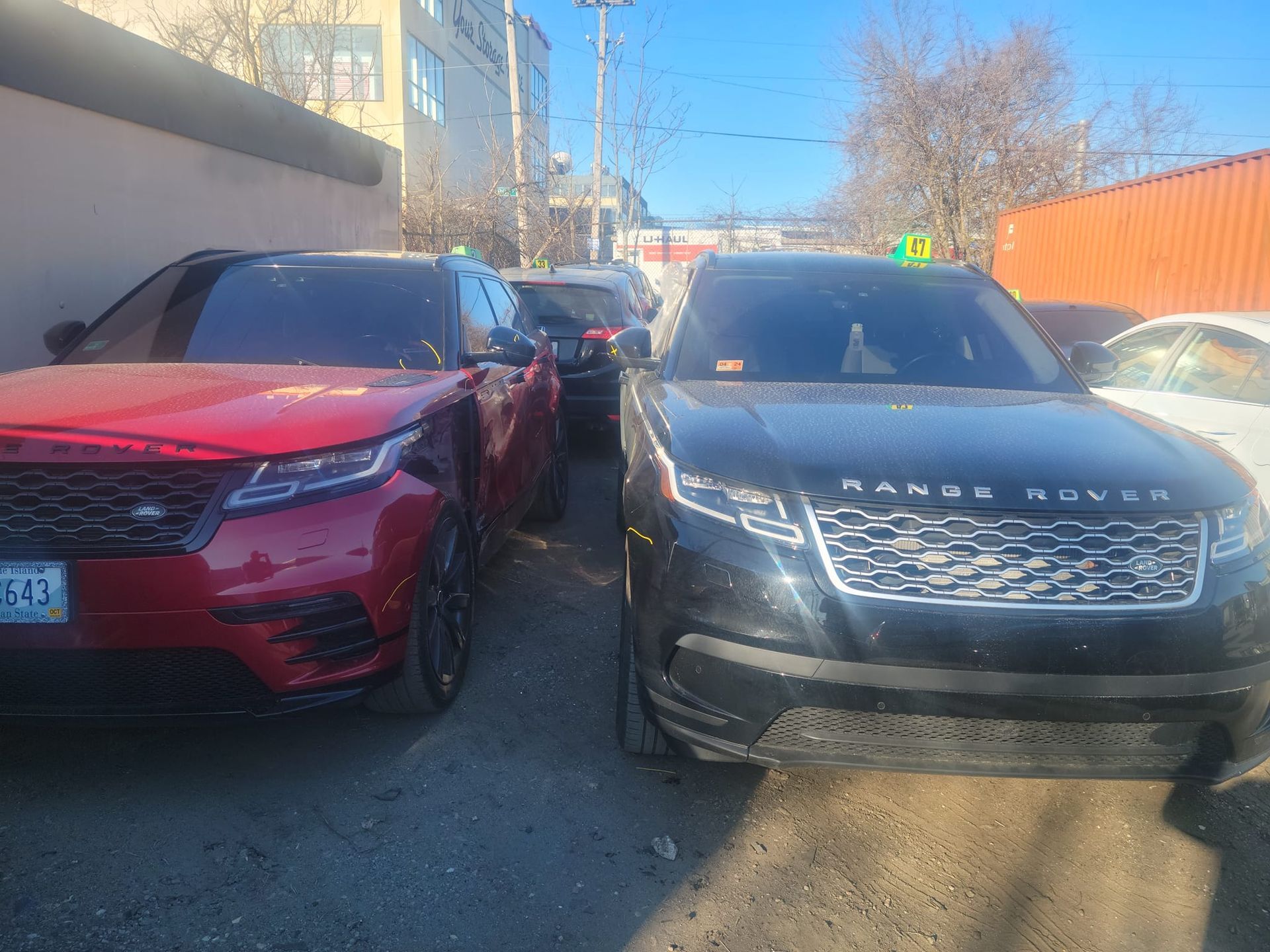 Red and Black Luxury Car