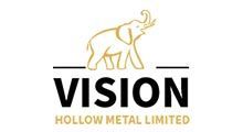 Logo of Vision Hollow Metal Limited; gold elephant above the word 