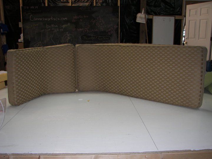 Before sailboat cushion