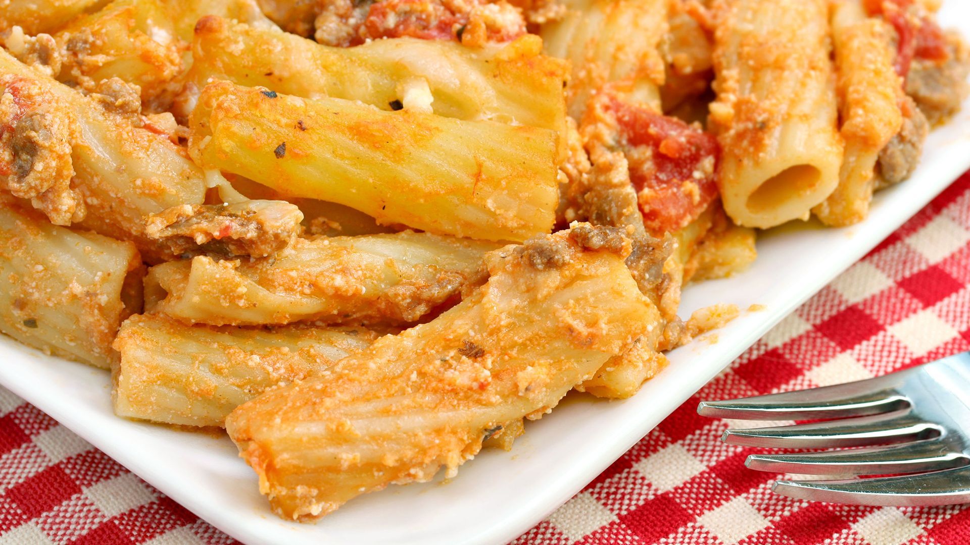 Sides of baked ziti