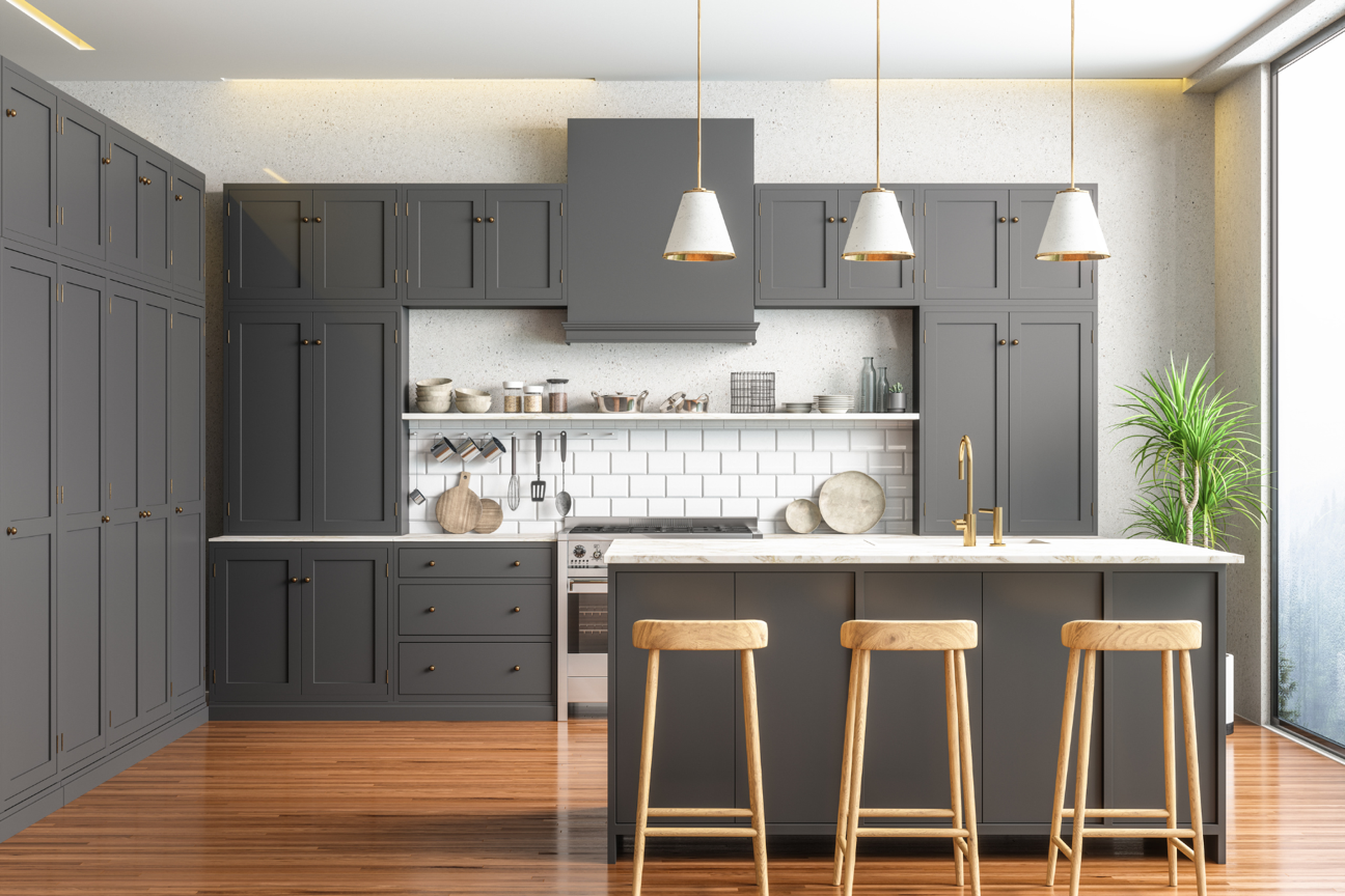 A display of handbags and shoes in a store