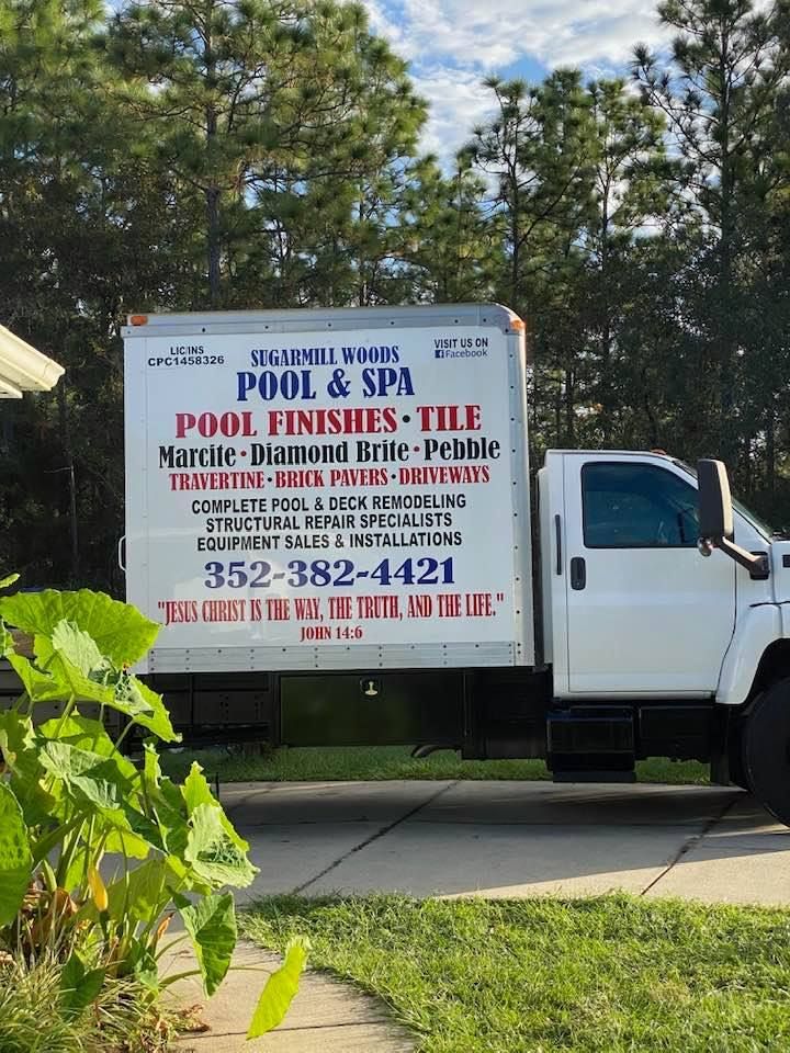 White truck with 