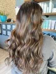 Hair on balayage