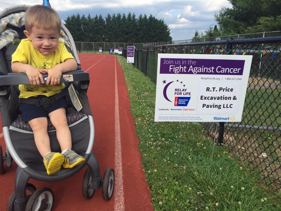 Sign board on new road